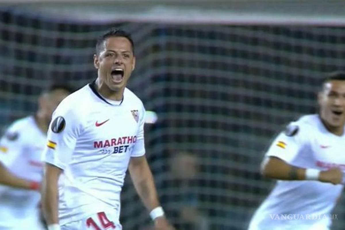 'Chicharito' se estrena con golazo en el Sevilla