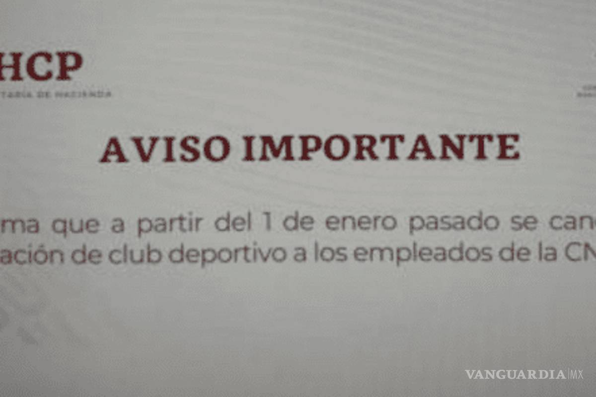 Burócratas también se quedan sin clubes deportivos, tras austeridad