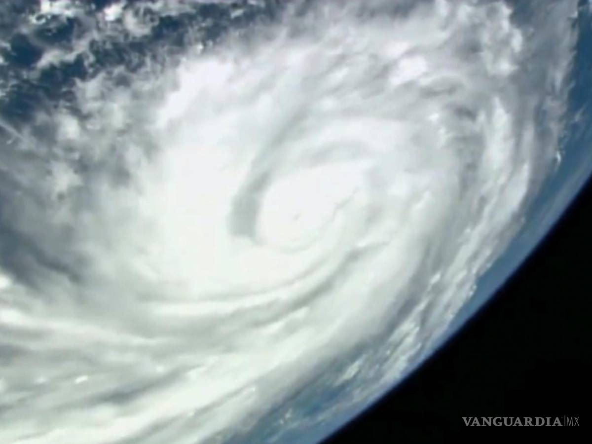 $!En esta imaEl huracán Ian visto desde la Estación Espacial Internacional en su avance hacia Cuba y Florida. de septiembre de 2022. (NASA vía AP)