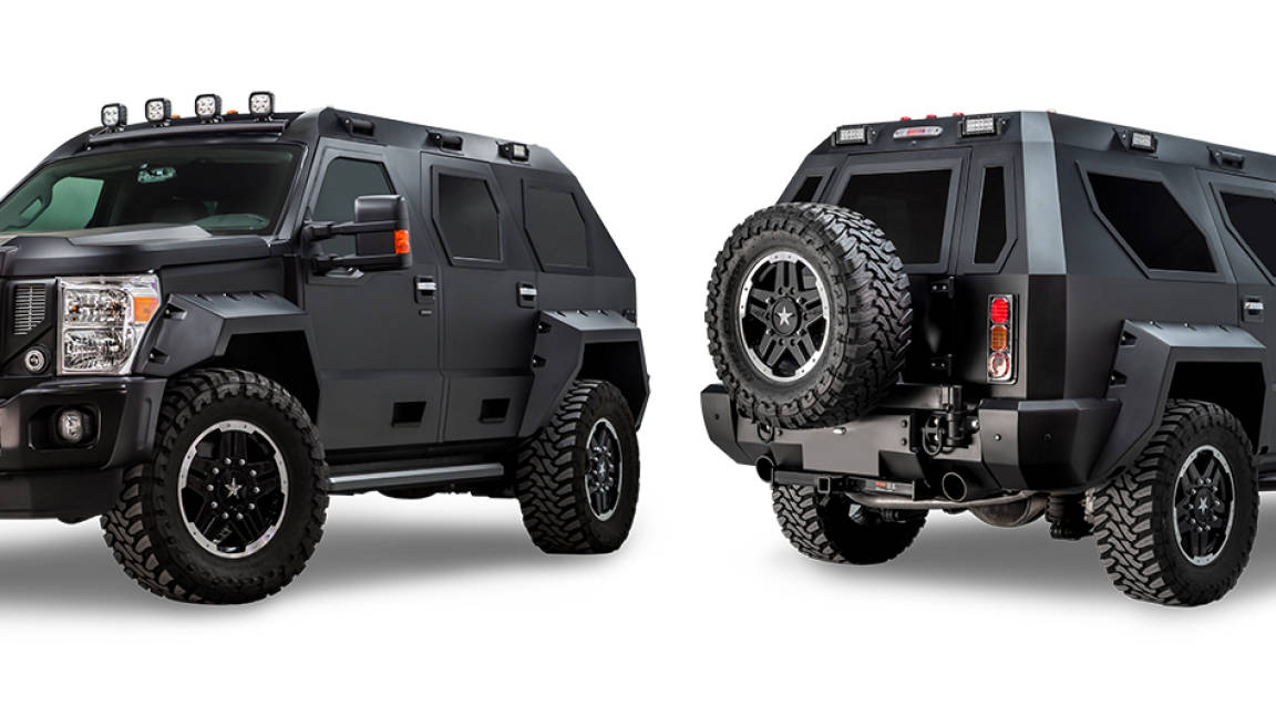 $!USSV Rhino GX Executive, un poderoso todoterreno de lujo total