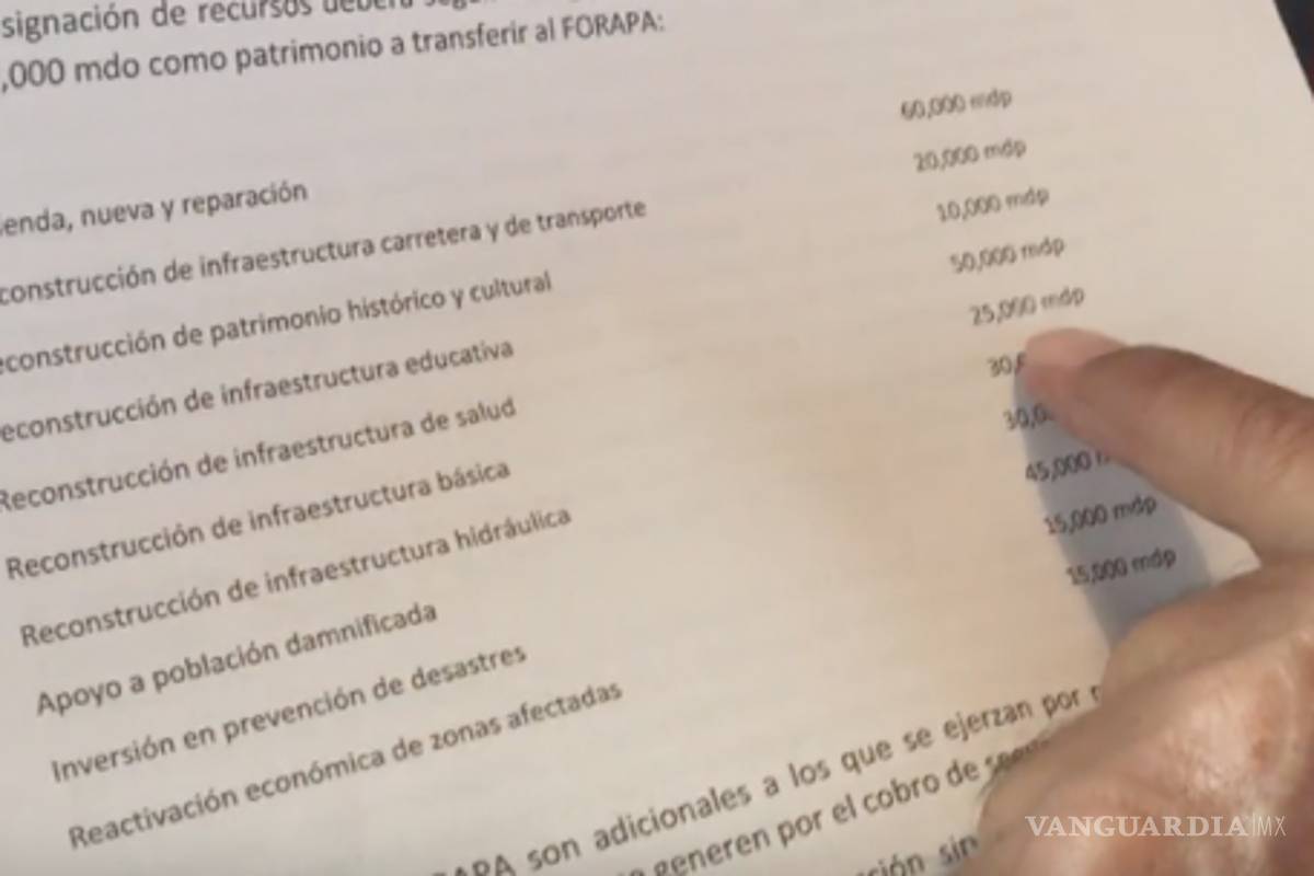$!AMLO anuncia creación de fideicomiso para damnificados por sismos