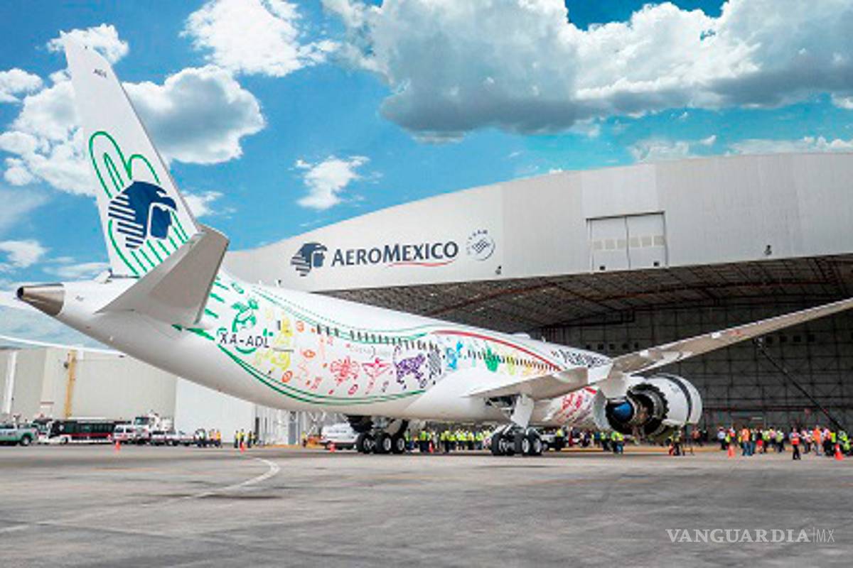 $!Conoce a "Quetzalcóatl", primer Boeing 787-9 Dreamliner de Aeroméxico (fotos)