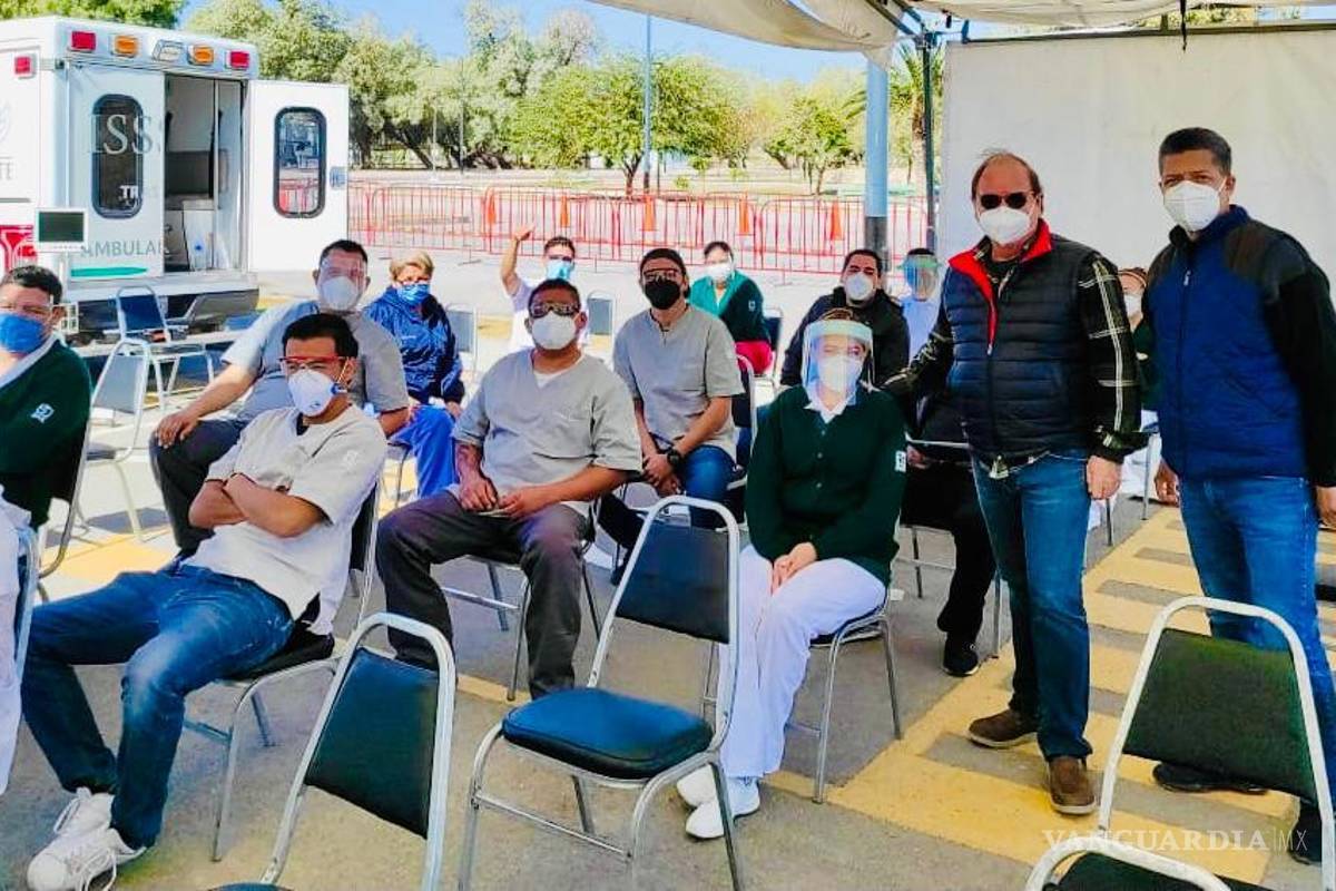 En Coahuila vacunación contra COVID, con avance del 77%