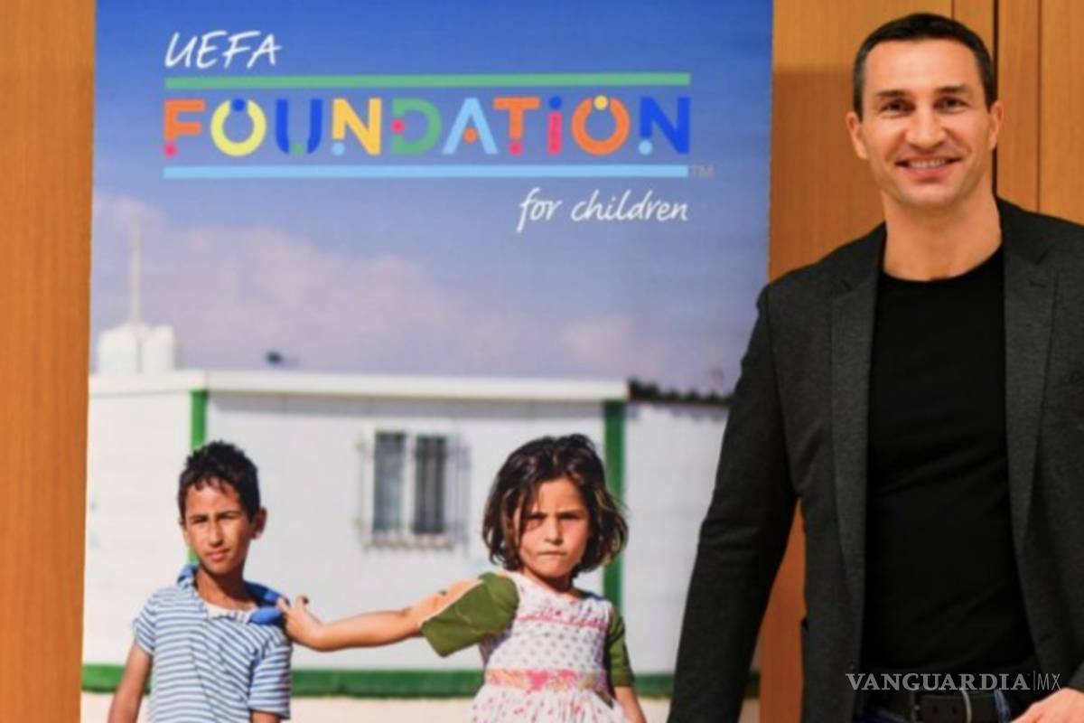 Excampeón mundial boxeo Wladimir Klitschko se suma a la Fundación para la Infancia de la UEFA