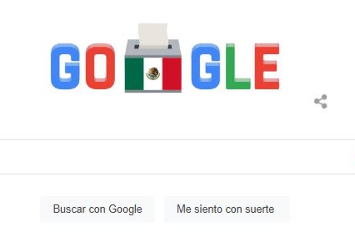 Google te ayuda a ubicar tu casilla desde su doodle dedicado a las elecciones en México