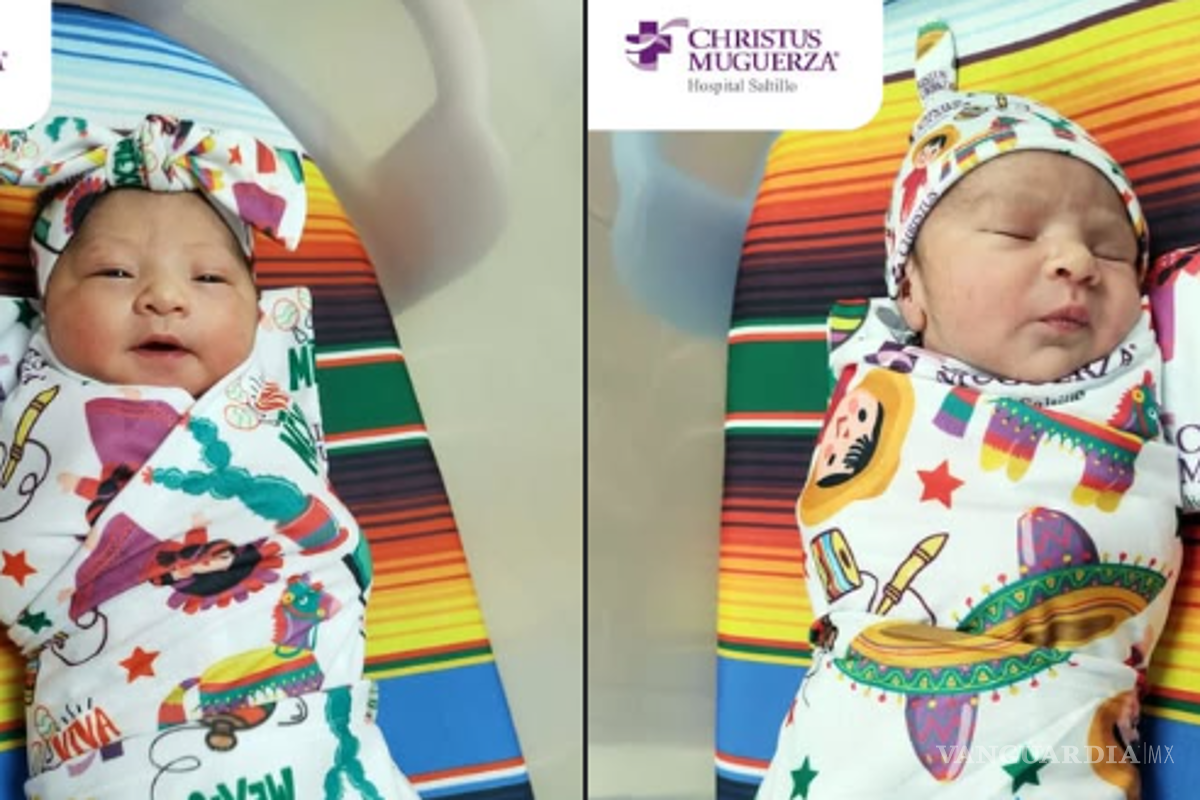 Celebra hospital de Saltillo el nacimiento de ‘bebés patrios’