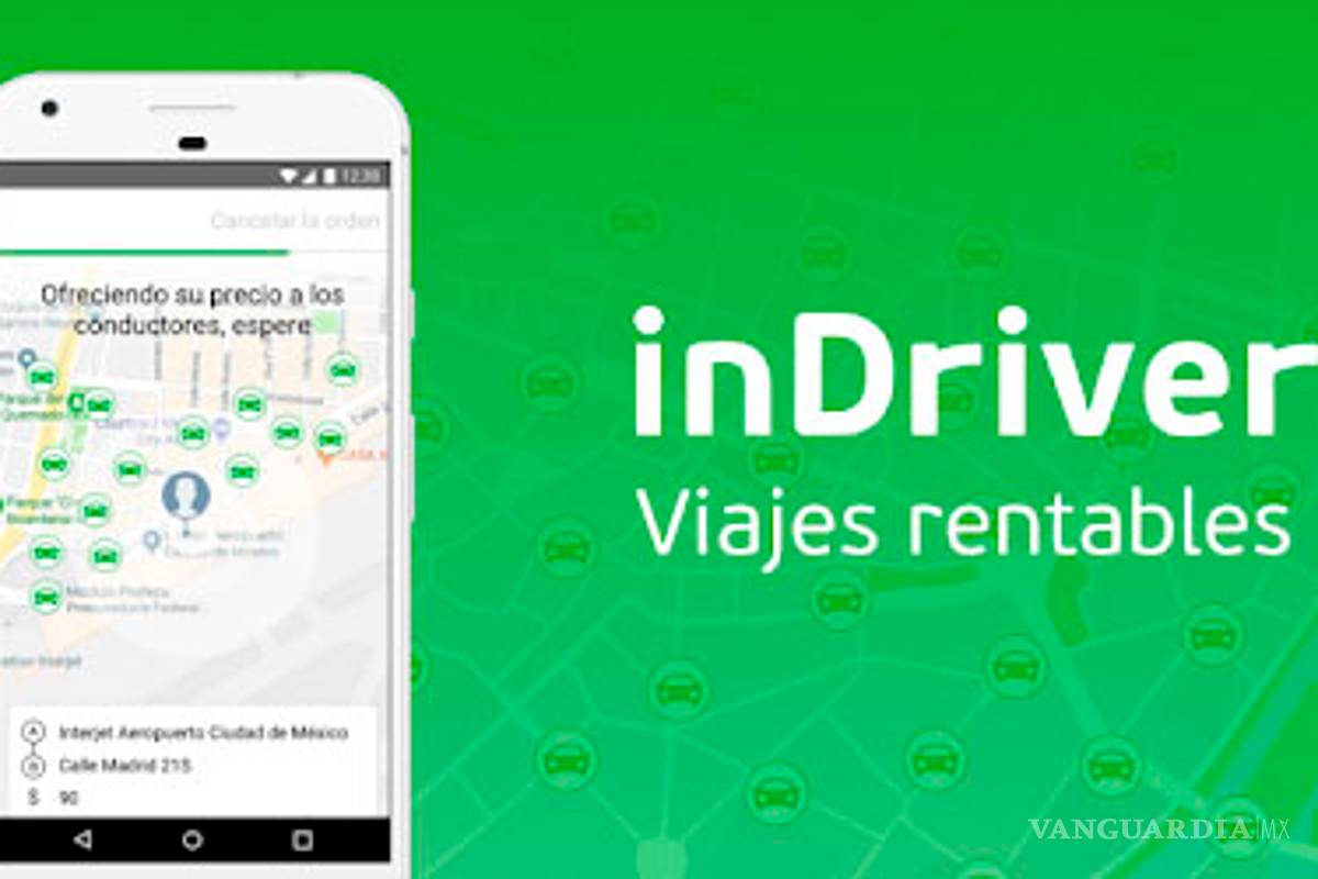 LLega InDriver a Monclova; será competencia de Uber