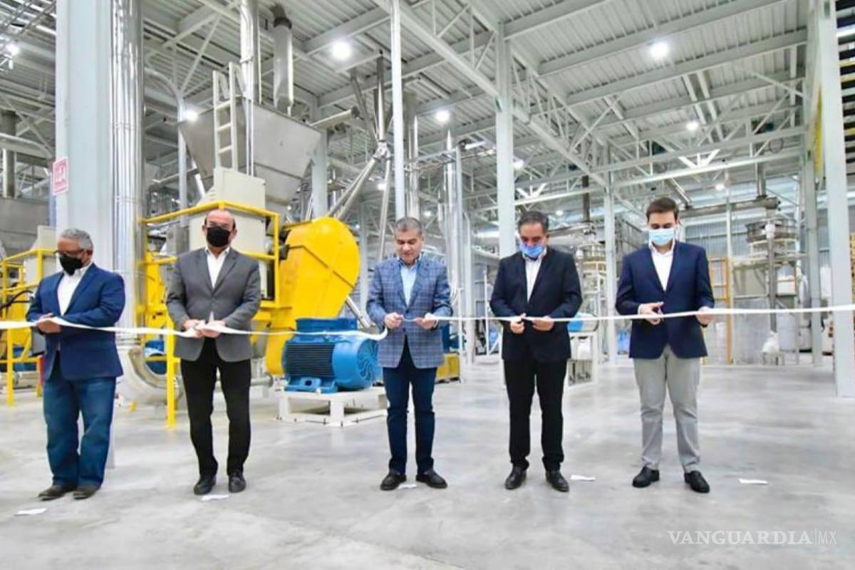 Inaugura Miguel Riquelme en Torreón la empresa agroalimentaria Polymerals