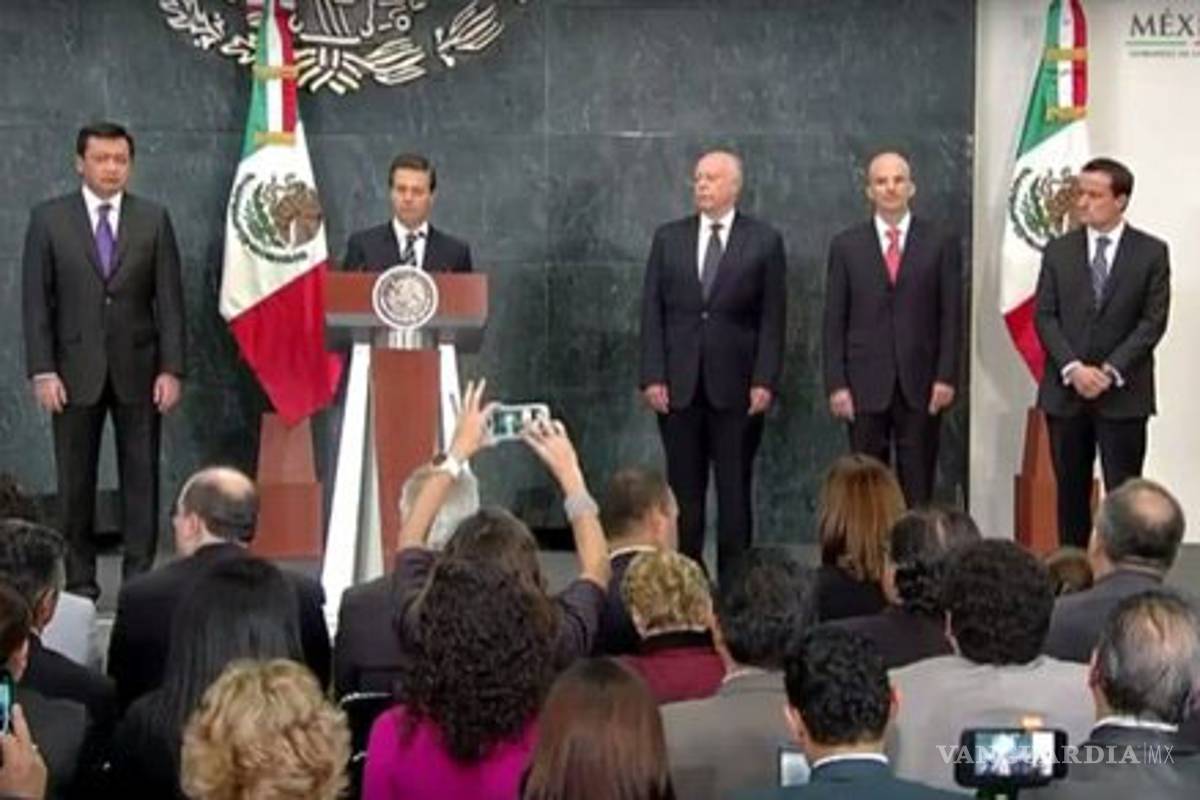 Peña hace cambios en su gabinete, hay nuevos titulares de Pemex, IMSS y Secretaría de Salud