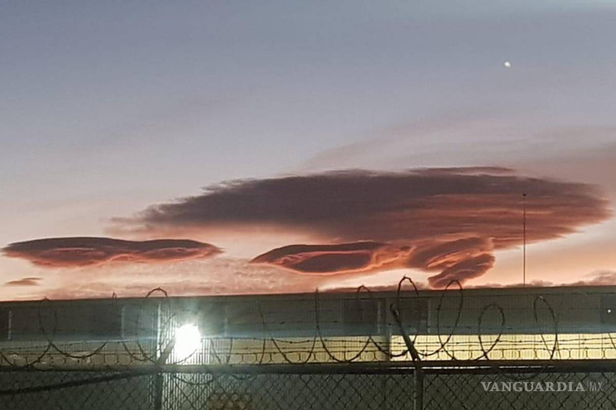 $!Este tipo de nubes suelen apreciarse en zonas montañosas.
