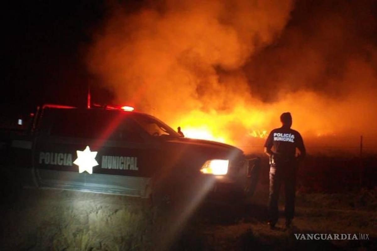 Controlan incendio de pastizal en San Antonio de las Alazanas