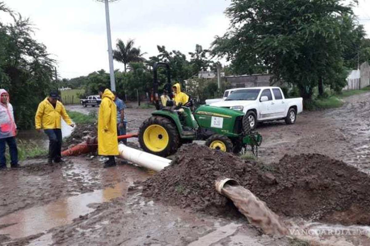 $!Tormenta tropical 'Ivo' deja afectaciones en Sinaloa pese a no tocar tierra