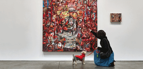 $!"Dogumenta", una exposición de arte para perros en Nueva York