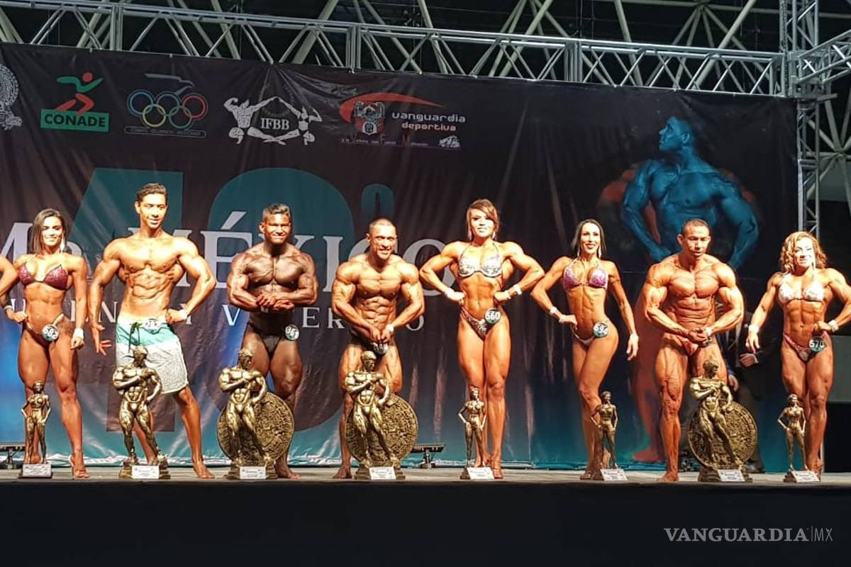 Triunfa Saltillo en fisicoculturismo