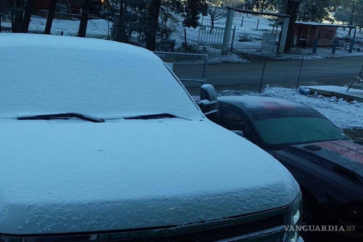 Sierra de Arteaga: reportan temperaturas de hasta -6 grados