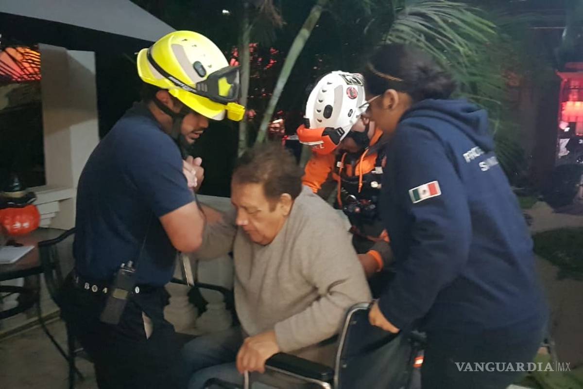 Se registra incendio en casa de reposo en Monterrey