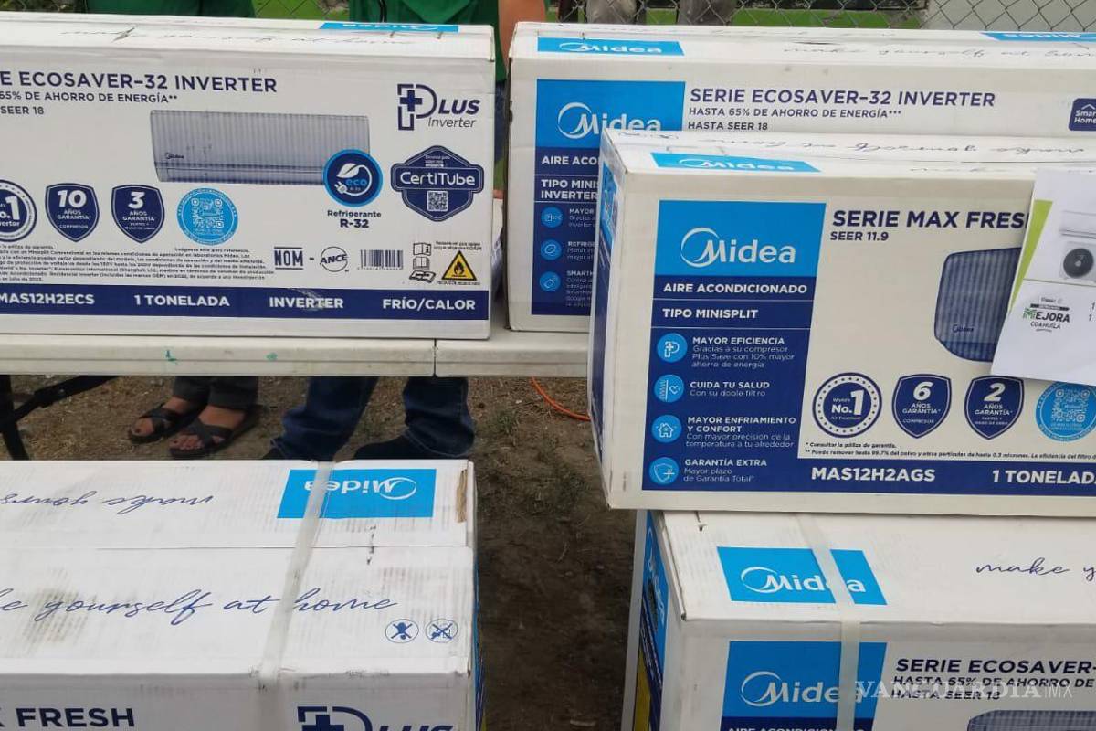 Más de mil familias acceden a minisplits a bajo costo en Piedras Negras