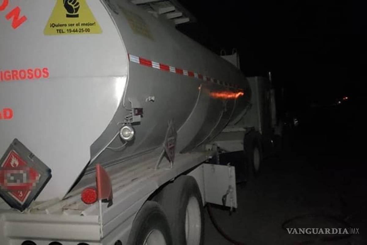 Localizan pipa y una toma clandestina de combustible