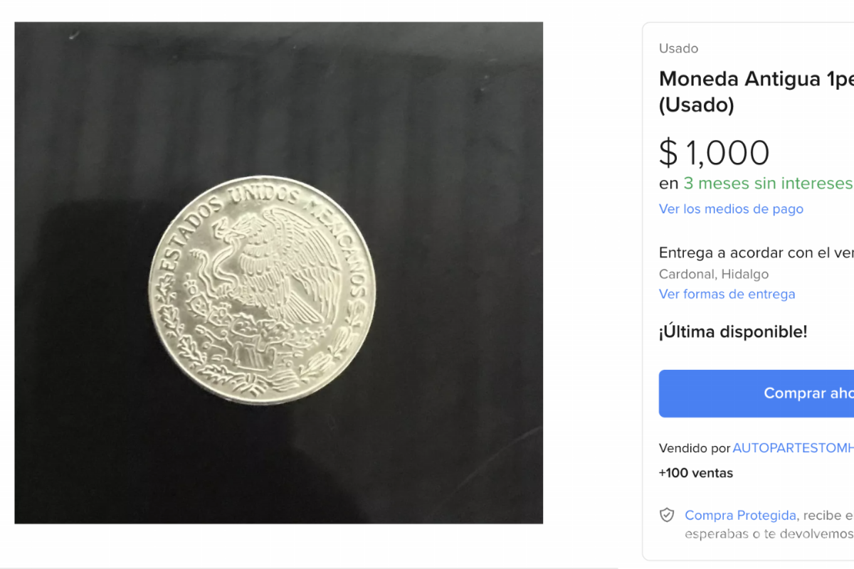 $!La moneda de 1 peso de 1981 es un claro ejemplo de cómo algo aparentemente cotidiano puede transformarse en un objeto valioso.