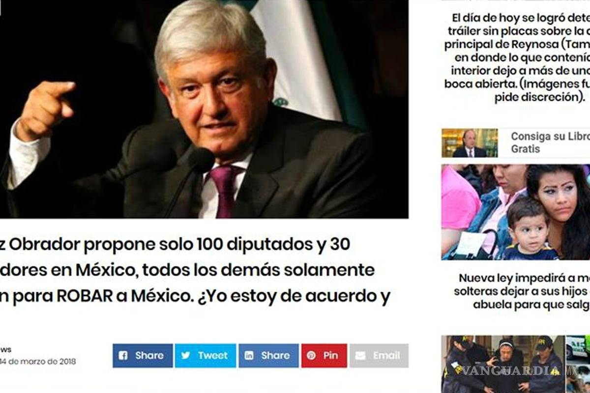 AMLO no propuso reducir diputados ni senadores