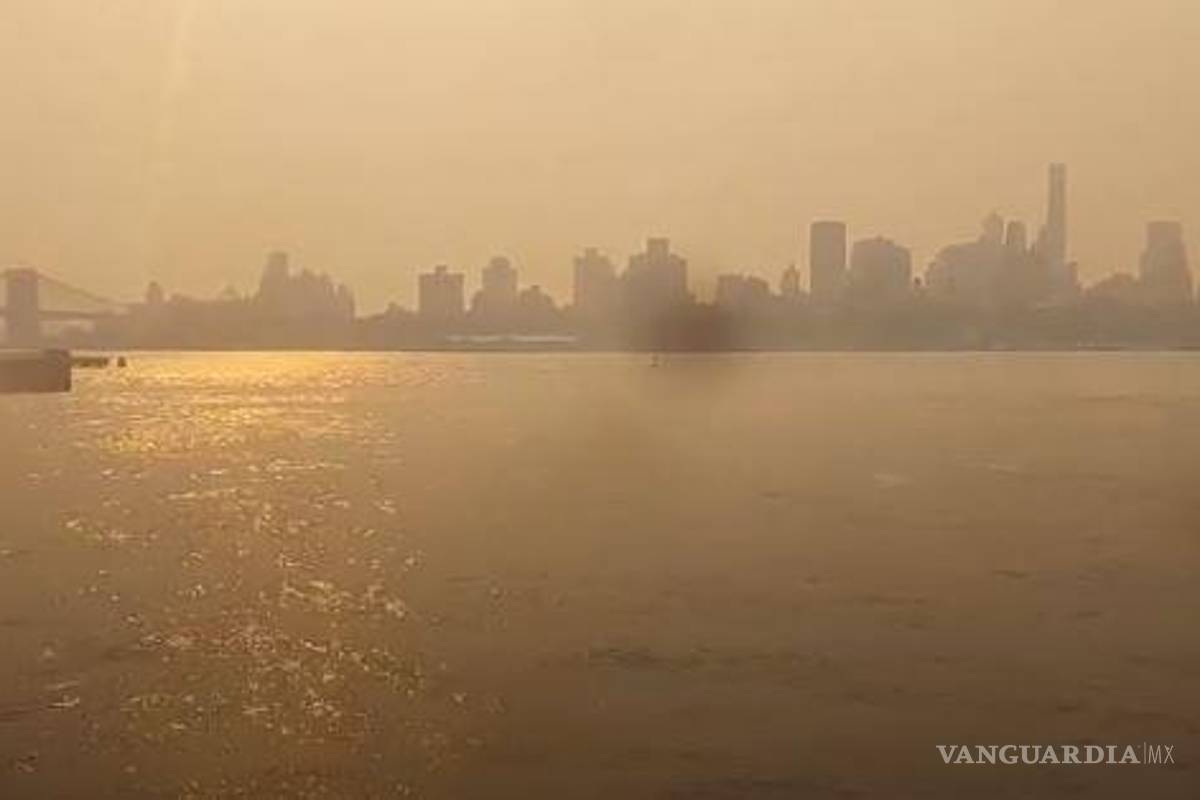 La contaminación del aire de Nueva York se encuentra entre las peores del mundo por incendios en Canadá