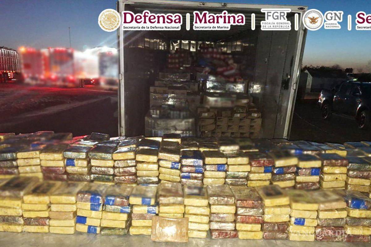 Detienen a presunto integrante del Cártel del Pacífico con más de 2 millones de dosis de cocaína en Sonora