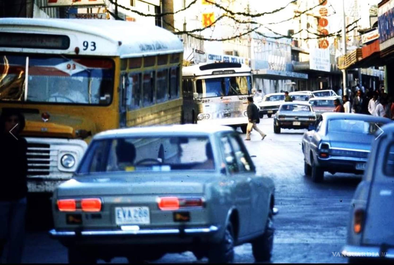 $!Las calles de Saltillo tenían algo de caótico, ¿o no?