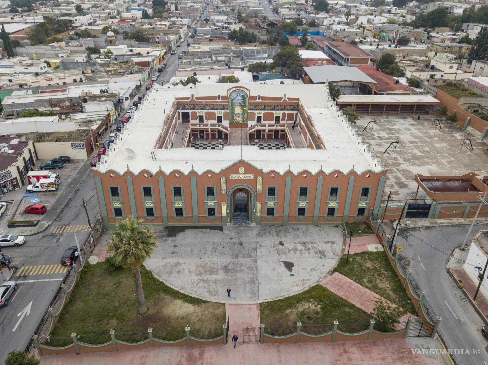 La escuela de Saltillo que fue cementerio y hospital