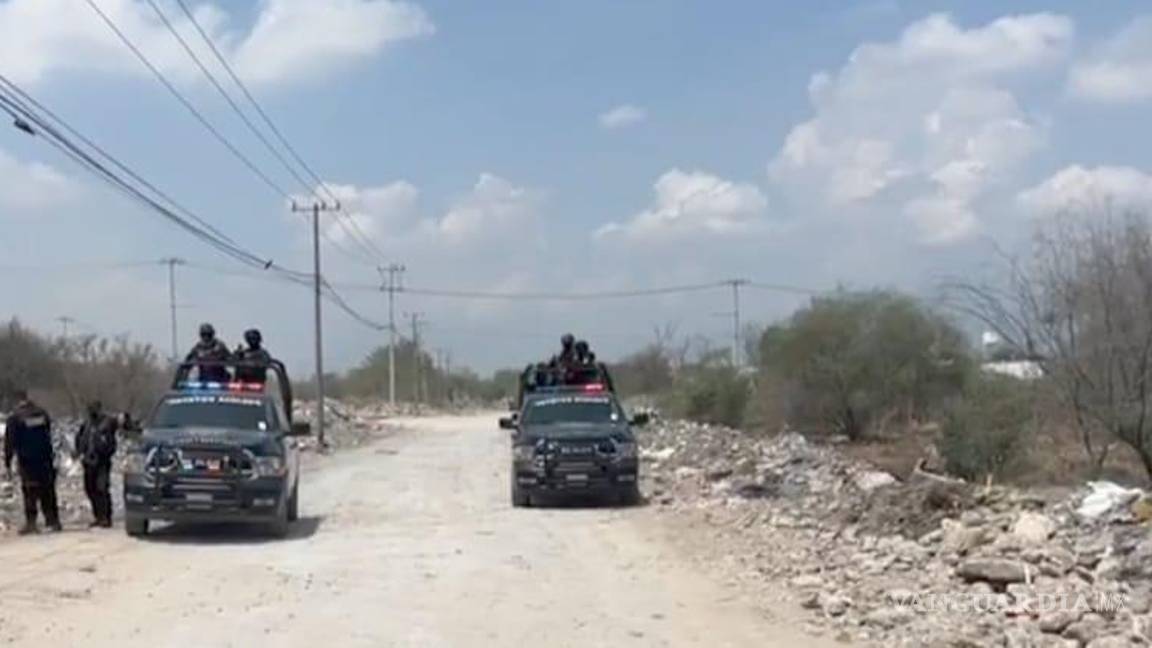 Nuevo León: hallan cuerpo calcinado en interior de camioneta