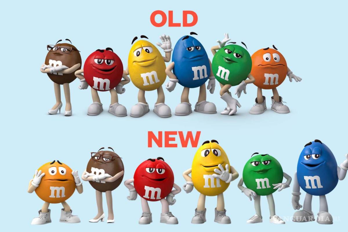 $!Entre los cambios más notables, el M&amp;M verde dejó atrás sus sexys botas, mientras que los demás personajes sufrieron un rediseño en sus looks.