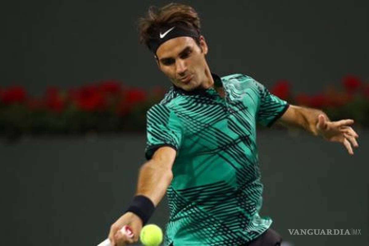 Federer avanza a semis de Indian Wells por retiro de Kyrgios