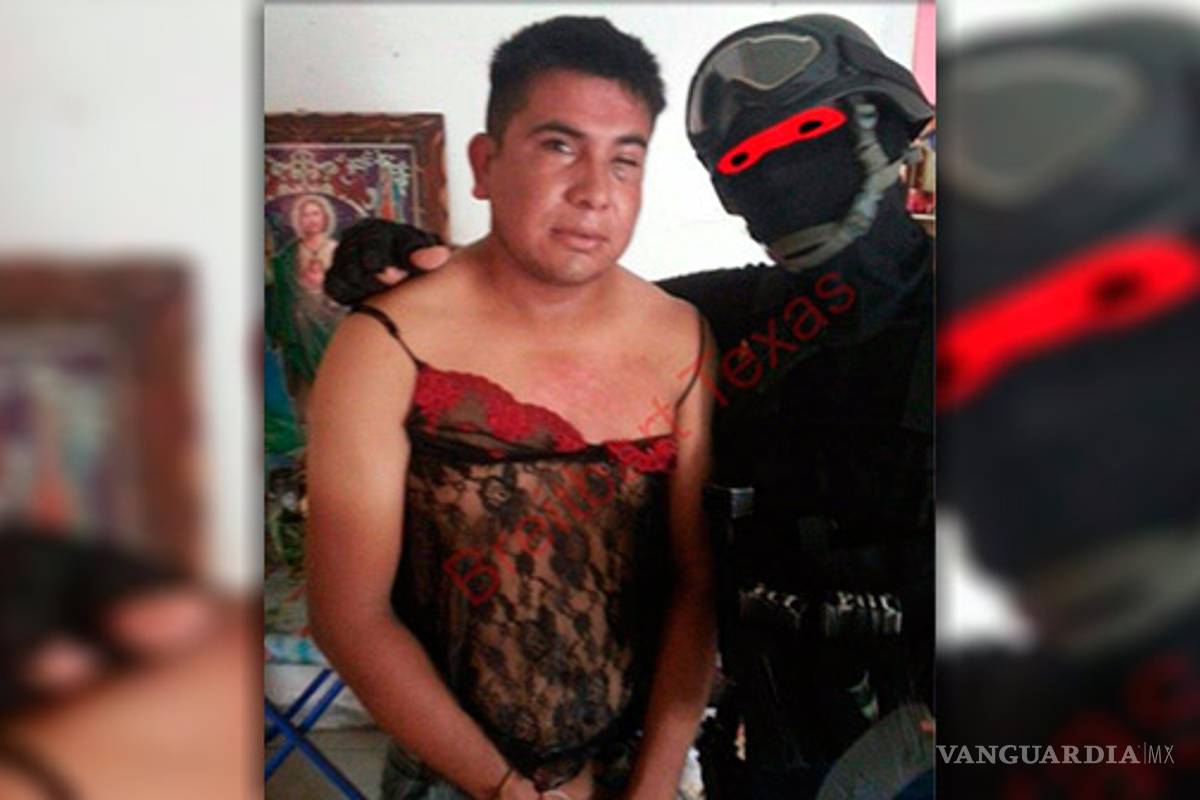 Captura a narcos y los viste con lencería, lo conocen como “El Marino Loko”