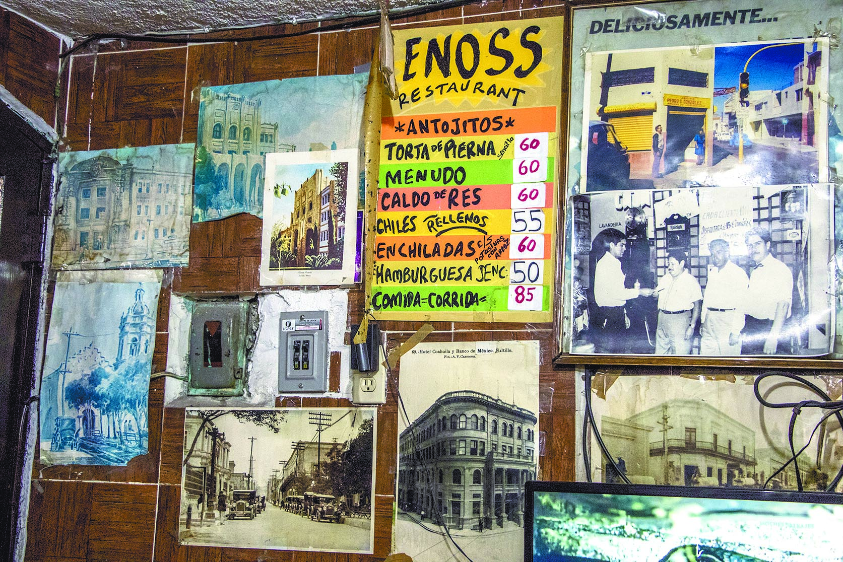 $!Enos's, con la puerta y cocina abiertas