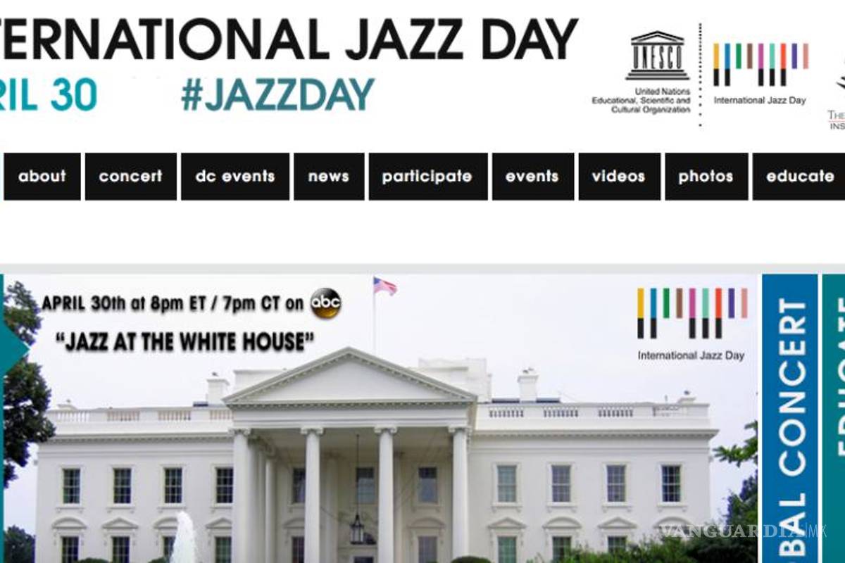 Estrellas mundiales del jazz tocarán el sábado en la Casa Blanca