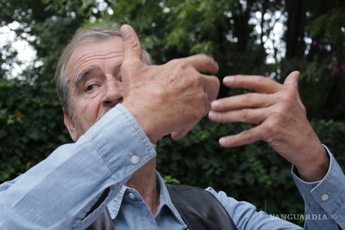 Propone Vicente Fox domar a la bestia Trump