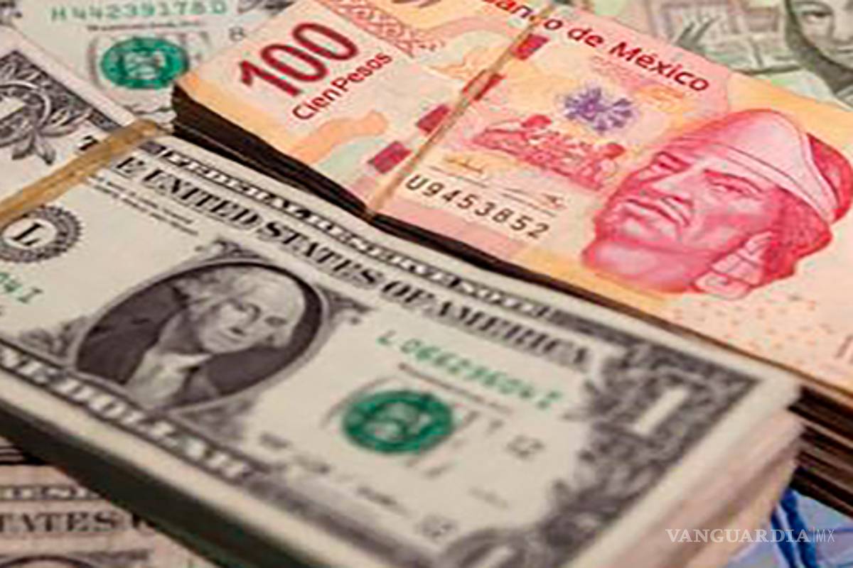 Peso interrumpe racha de avances por tensiones de China y EU; dólar sube a 22.95 unidades