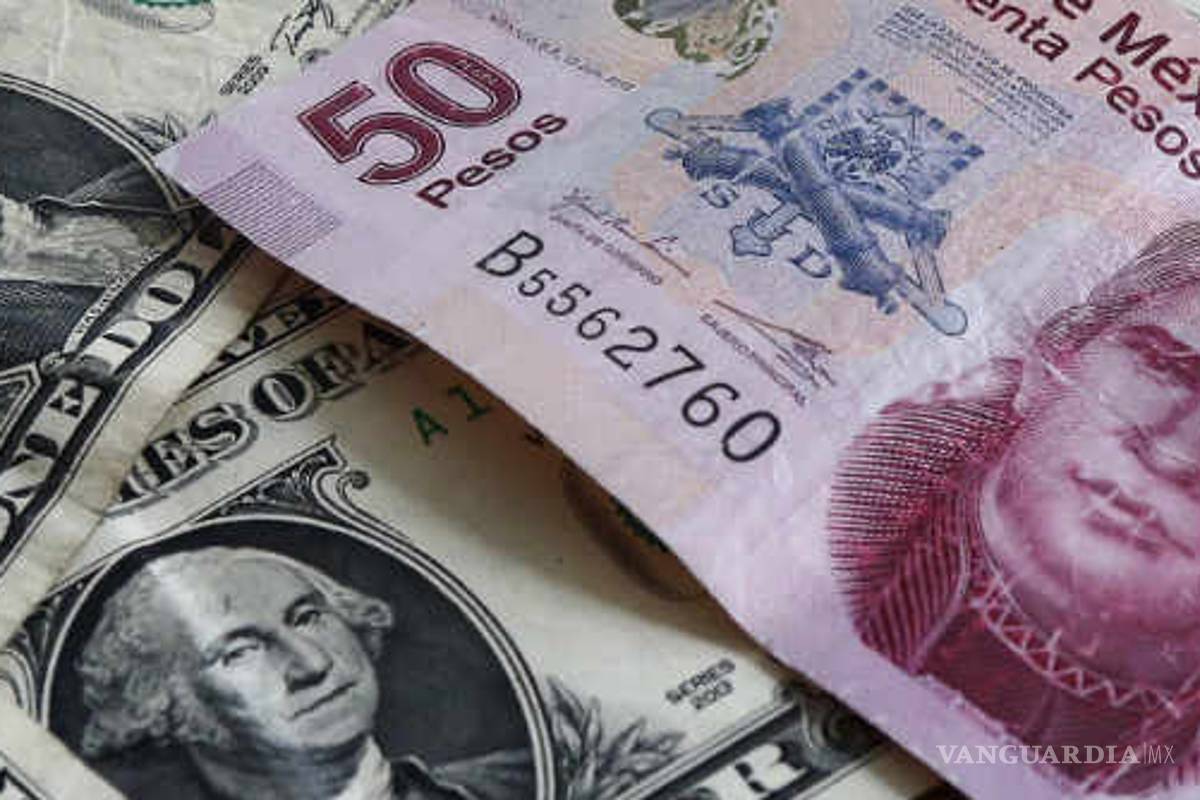Peso extiende ganancias de su mejor día en casi un año; dólar, en 19.15 unidades