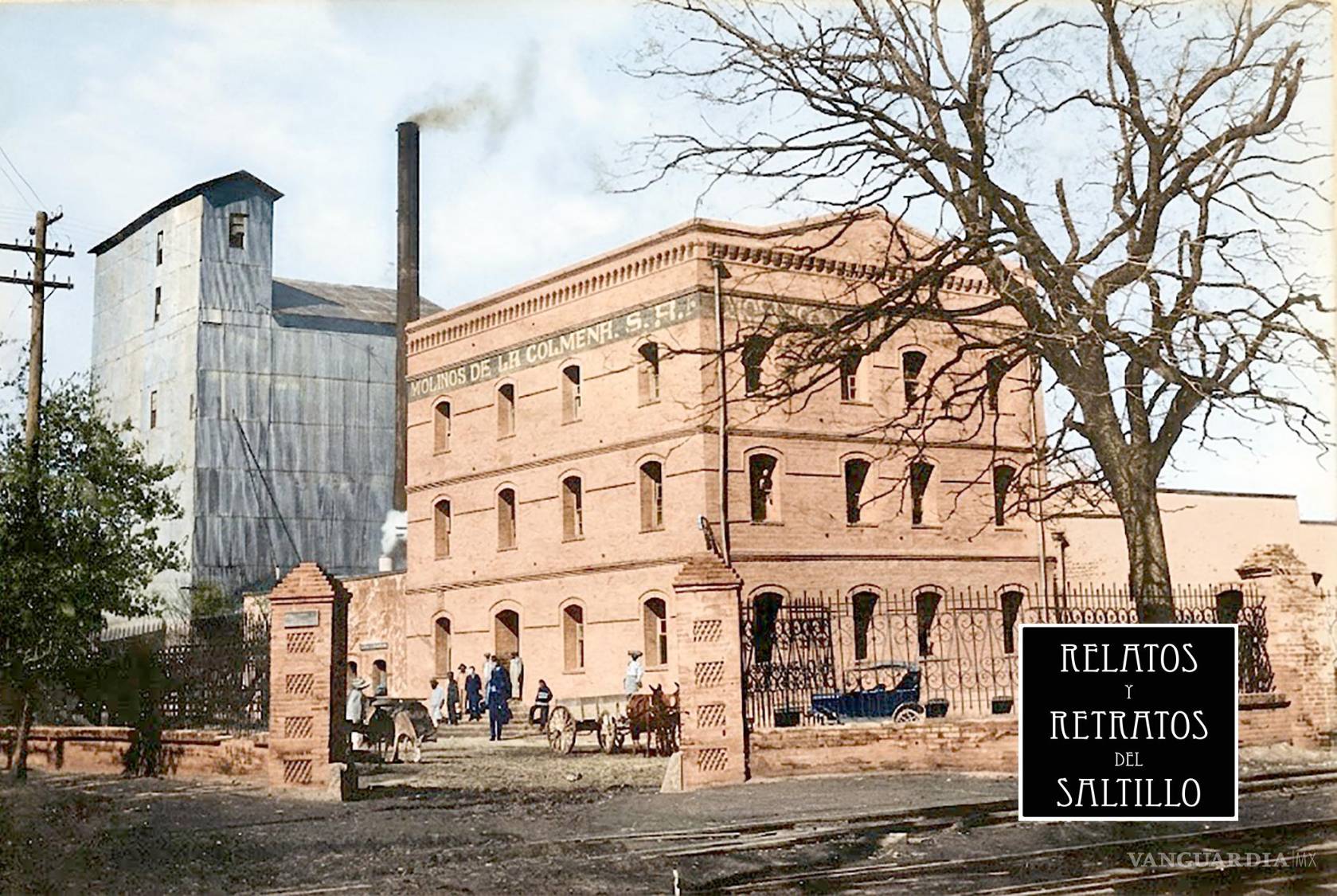 $!El Molino de la Colmena, antes del rescate que le devolverá su antiguo esplendor. Imagen coloreada con IA.