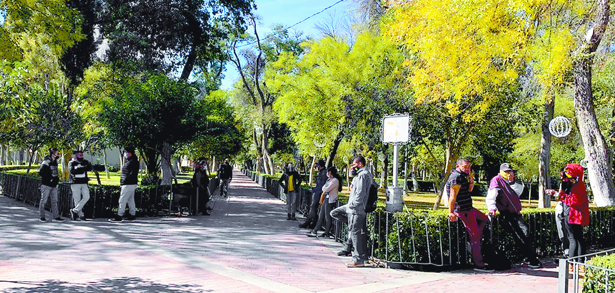 Regresa 'centro de reclutamiento laboral' a la Alameda de Saltillo