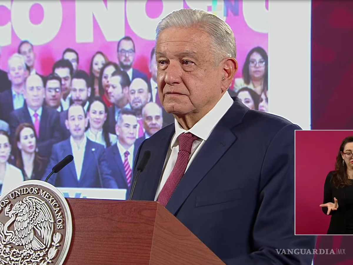 $!AMLO presentó una fotografía de la alianza Va por México donde sale Rubén Moreira junto a Marco Cortés