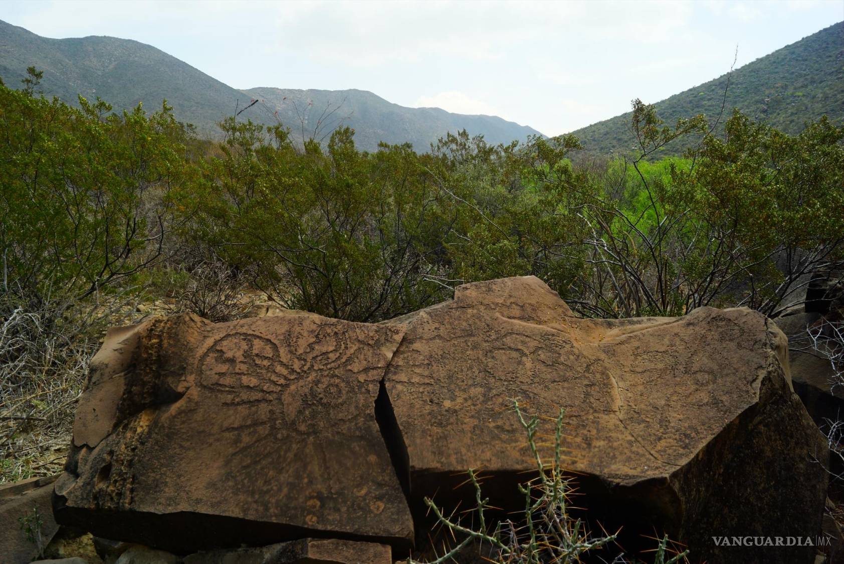 $!Sobre la roca marcaron sus observaciones del paisaje, la naturaleza y los astros.