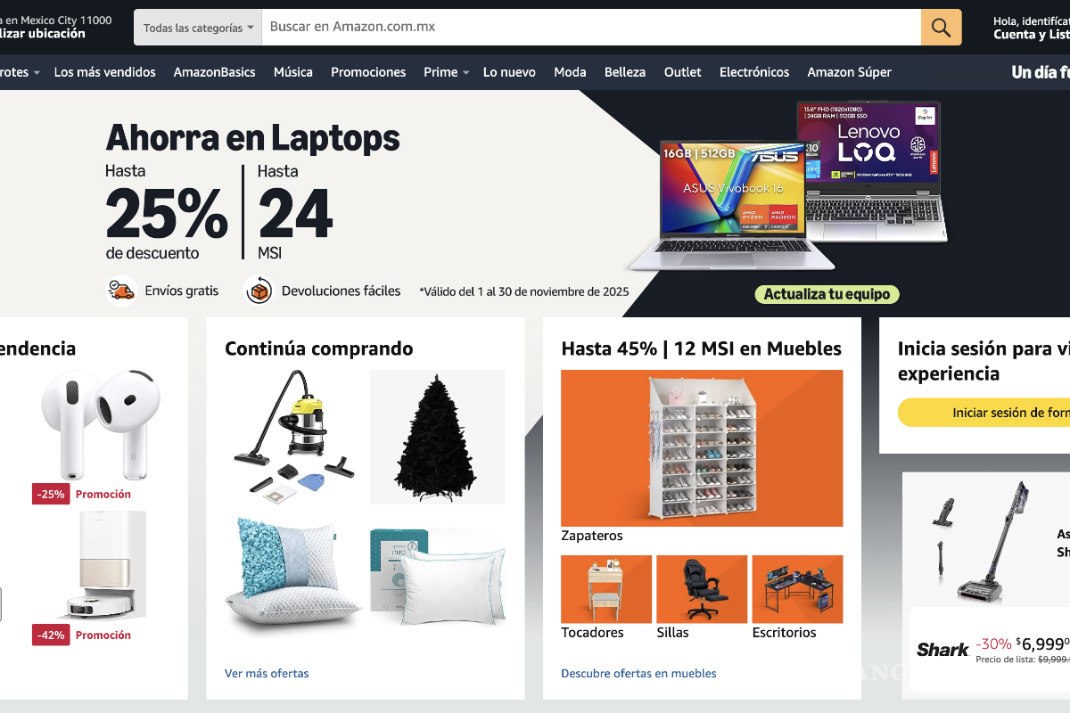$!Amazon anunció descuentos de hasta el 50% en productos seleccionados.