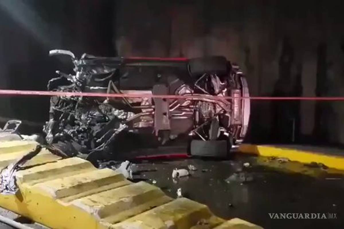 Choca con su Lamborghini de 5 millones de pesos y termina carbonizado