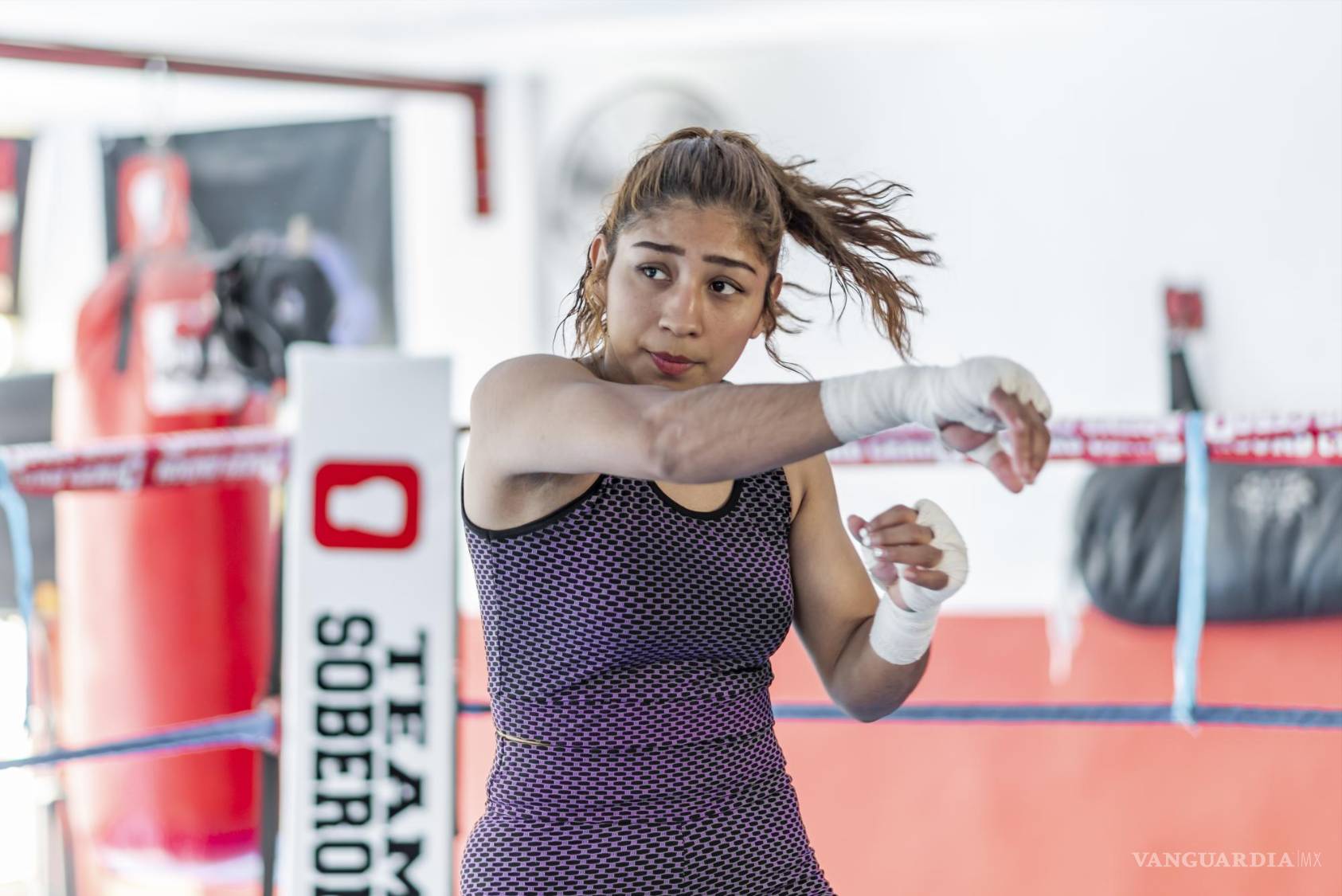 $!Su entrenador, Óscar Soberón, dice que “Dinamita” es: aguerrida, explosiva y leal.