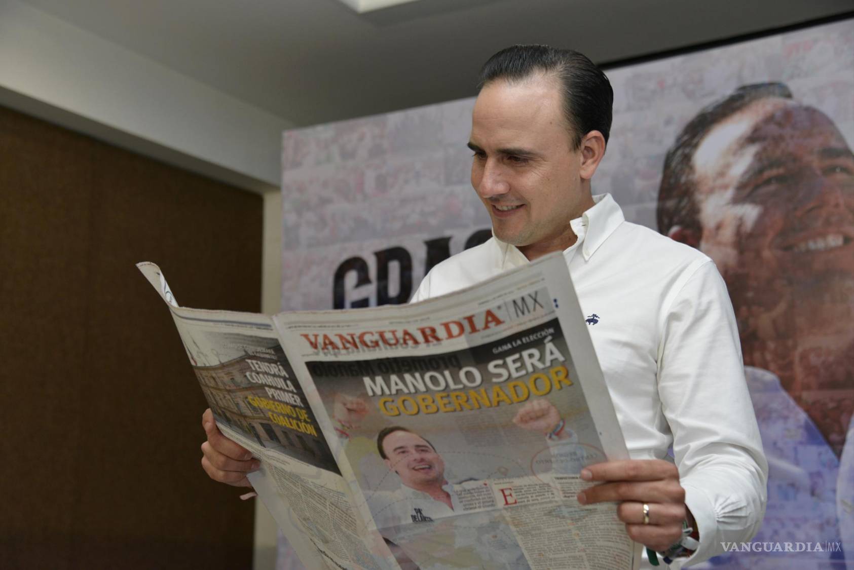 $!Jiménez Salinas destacó que la unidad al interior del PRI y el trabajo conjunto con el PAN y el PRD, le permitió alcanzar el triunfo.