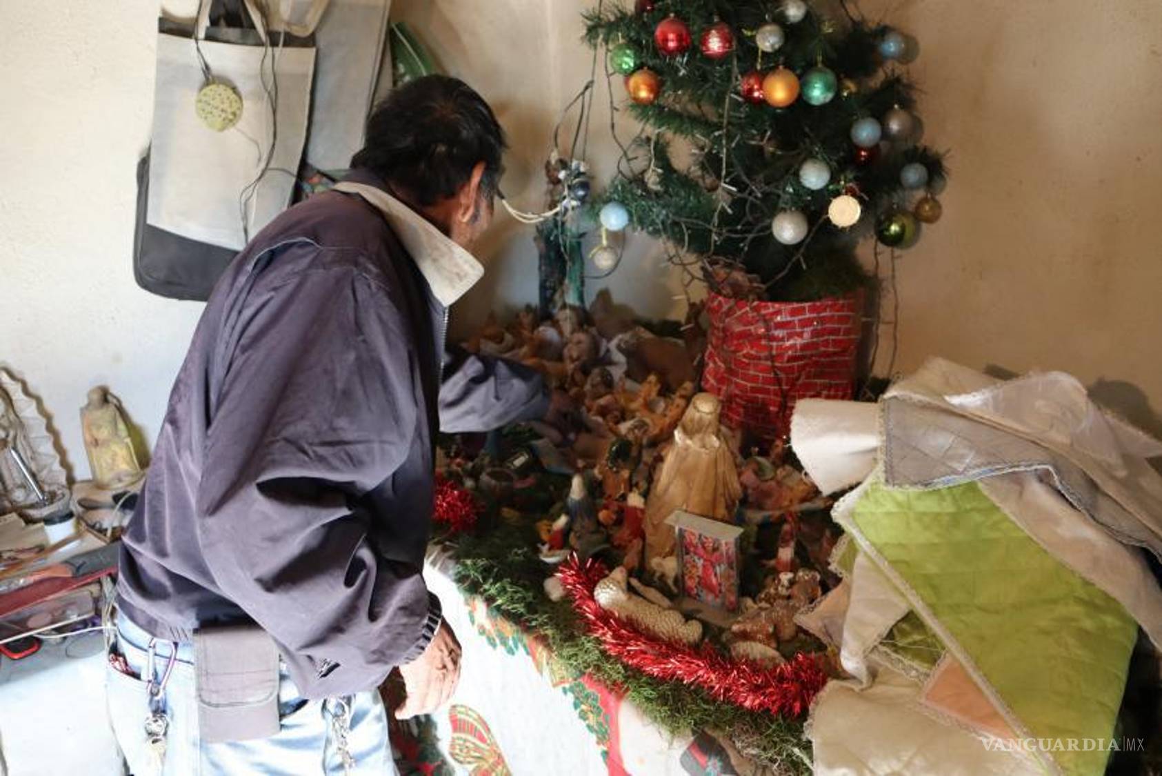 $!El hombre de 71 años asegura que quienes “se hacen hermanos” desprecian la figura del Niño Dios y es por ello que incluso terminan tirados.