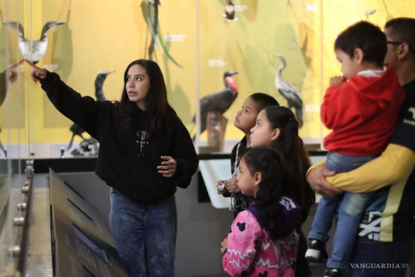 $!María agregó que las han tomado en cuenta para guiar los recorridos con autoridades importantes que asisten al museo en eventos especiales.