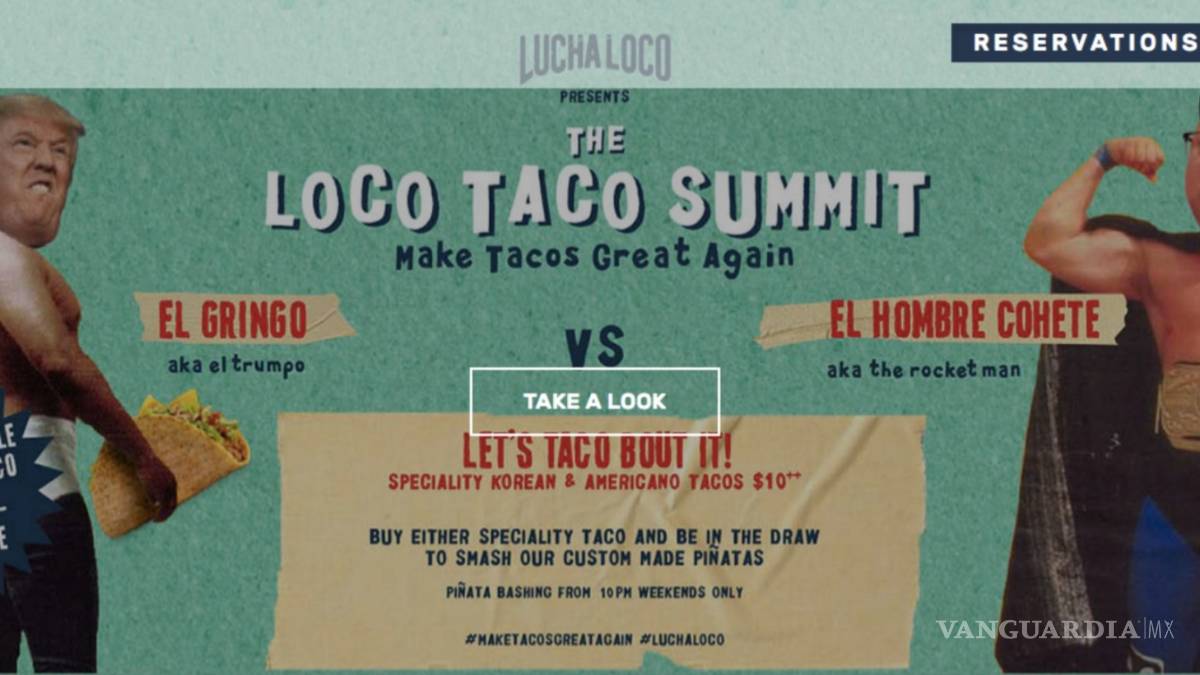 "El Trumpo”, uno de los menús especiales por la cumbre de Trump y Kim en Singapur