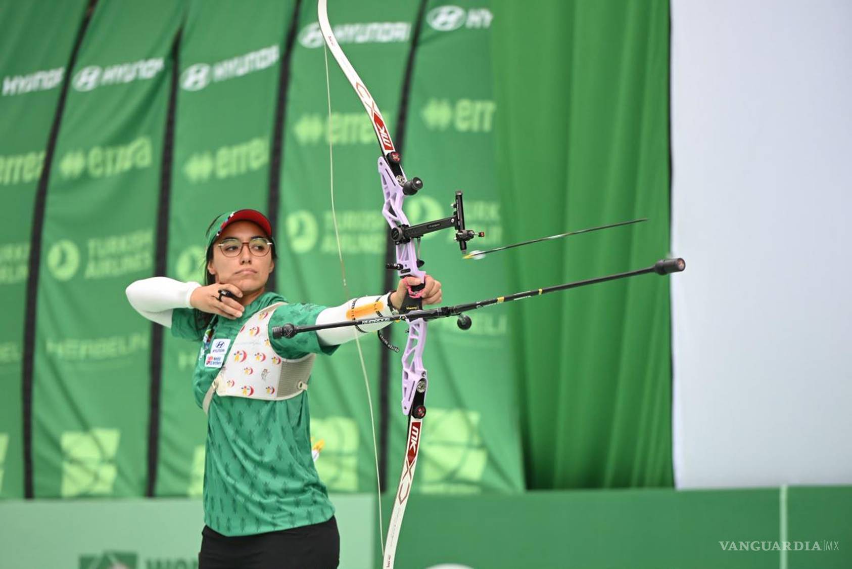 $!Ana Paula Vázquez quedó eliminada en cuartos de final ante la checa Marie Horackova durante la jornada dominical en Saltillo.