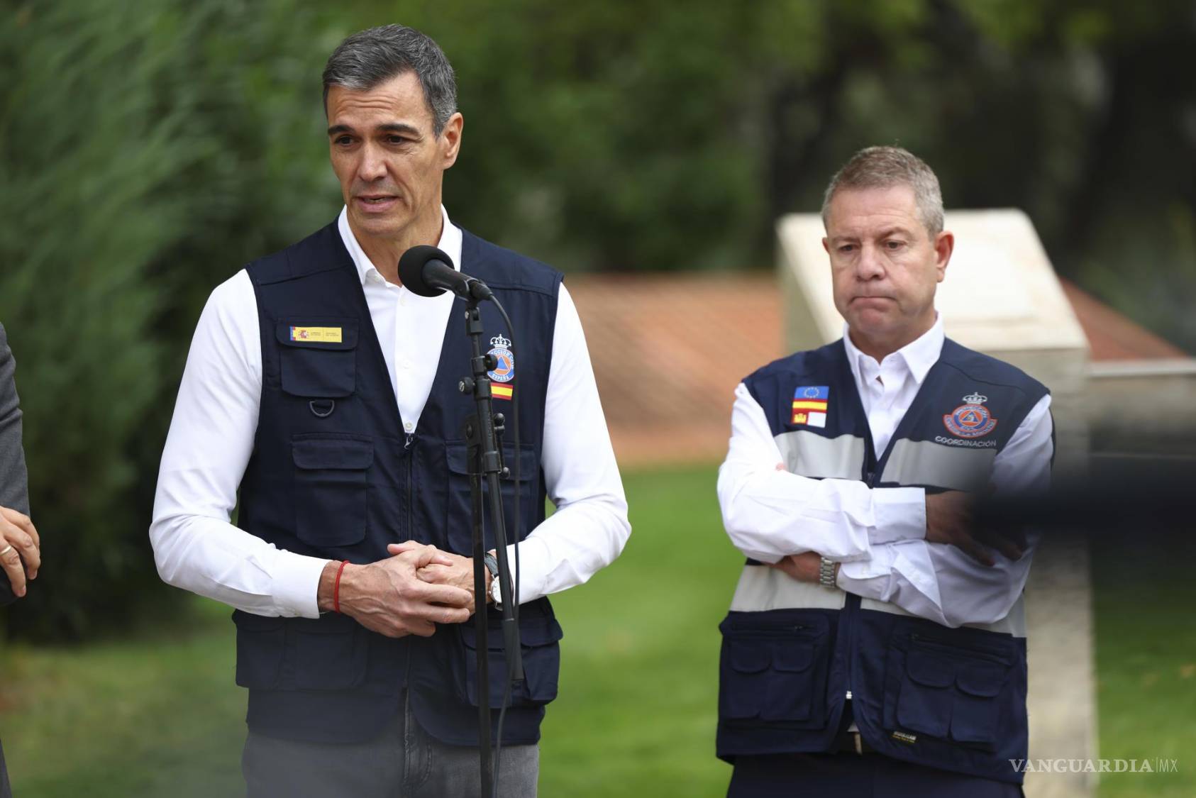 $!El presidente del Gobierno, Pedro Sánchez en el primer día de luto oficial de los tres decretados por el Gobierno por el trágico accidente ferroviario de Urda, Toledo.